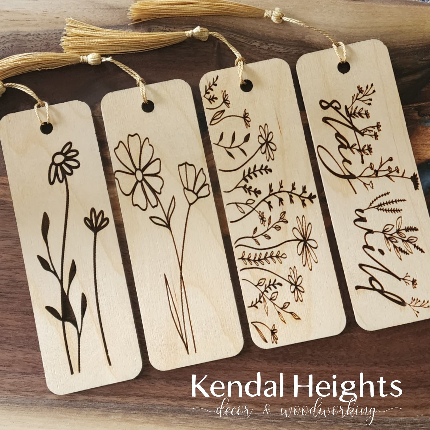 Wooden Bookmark