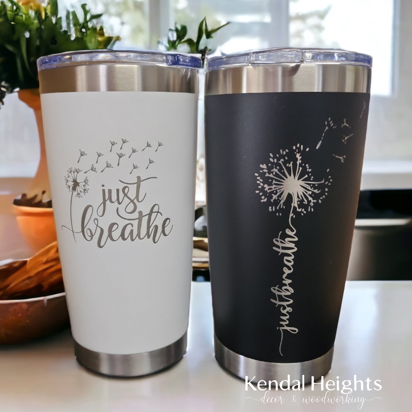 Generic Stainless Steel Etched Tumblers
