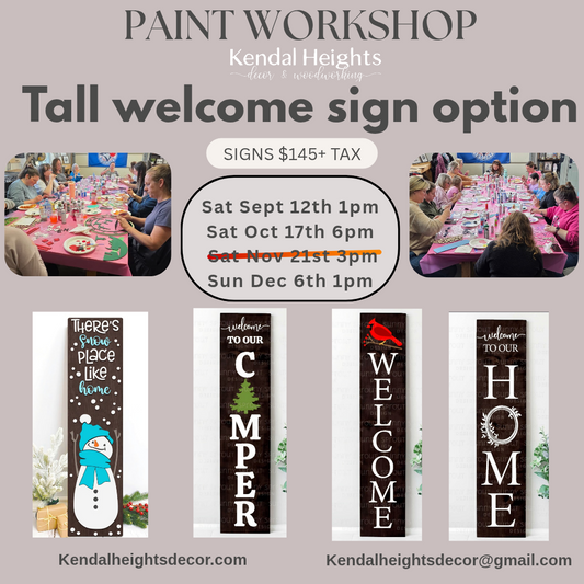 Paint, Tiered Tray, Clock Workshop Events - Deposit Only