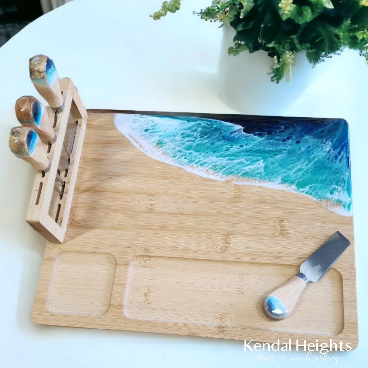 Cheese Board and Knife Set