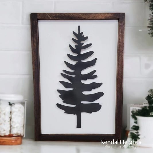Silhouette Pine Tree