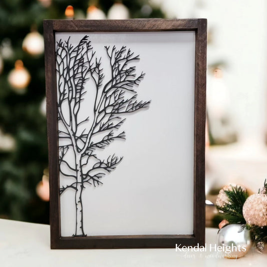 Silhouette Silver Birch