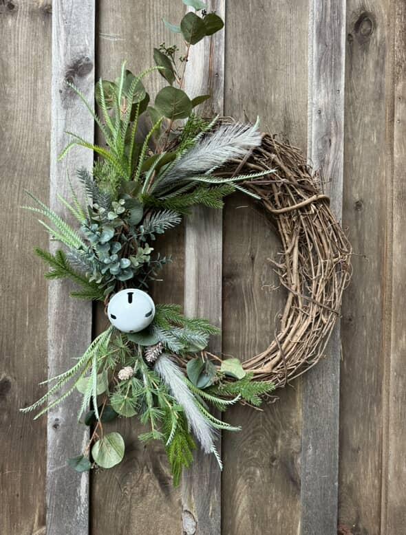 Floral Wreath & Sign - Deposit Only