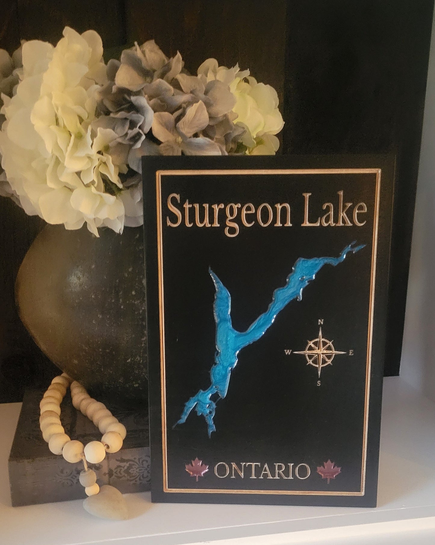 Engraved Mini Lake Signs - 8x12"