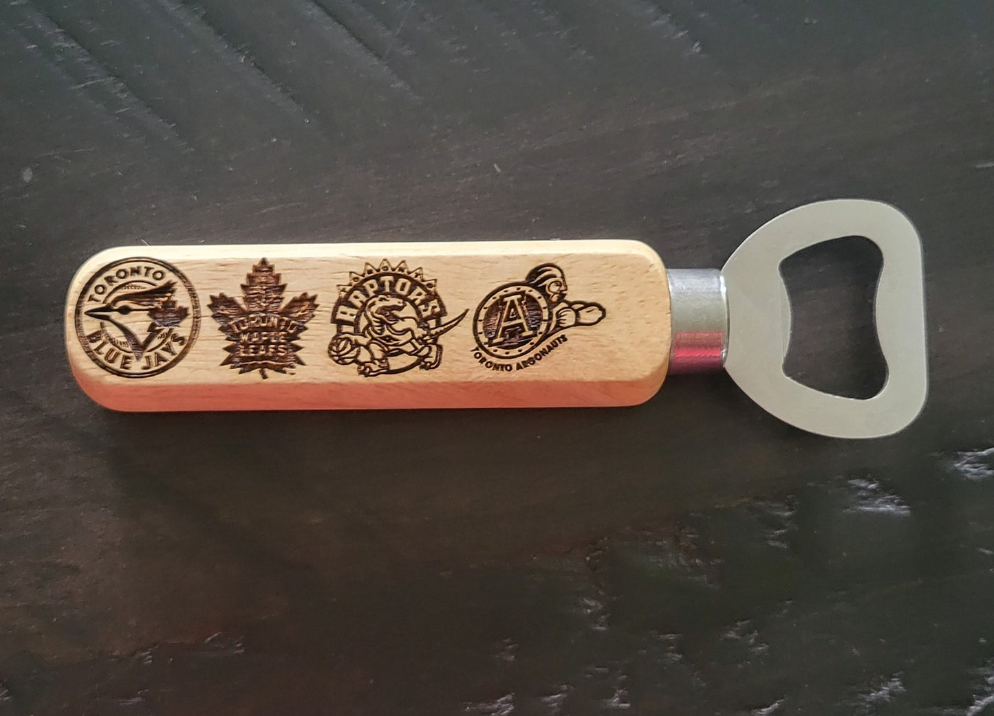 Wooden Bottle Cap Opener