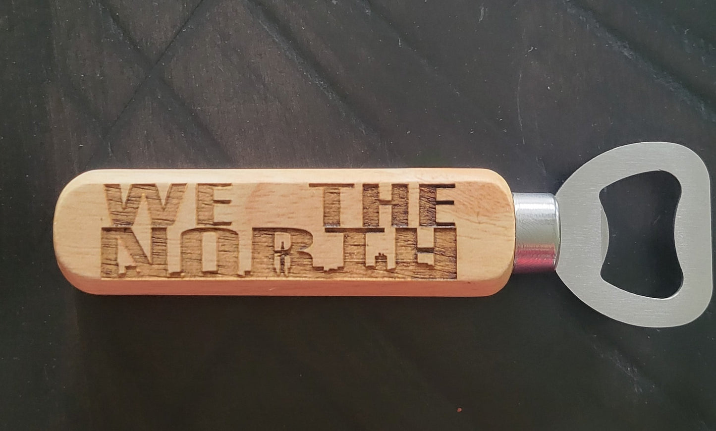 Wooden Bottle Cap Opener
