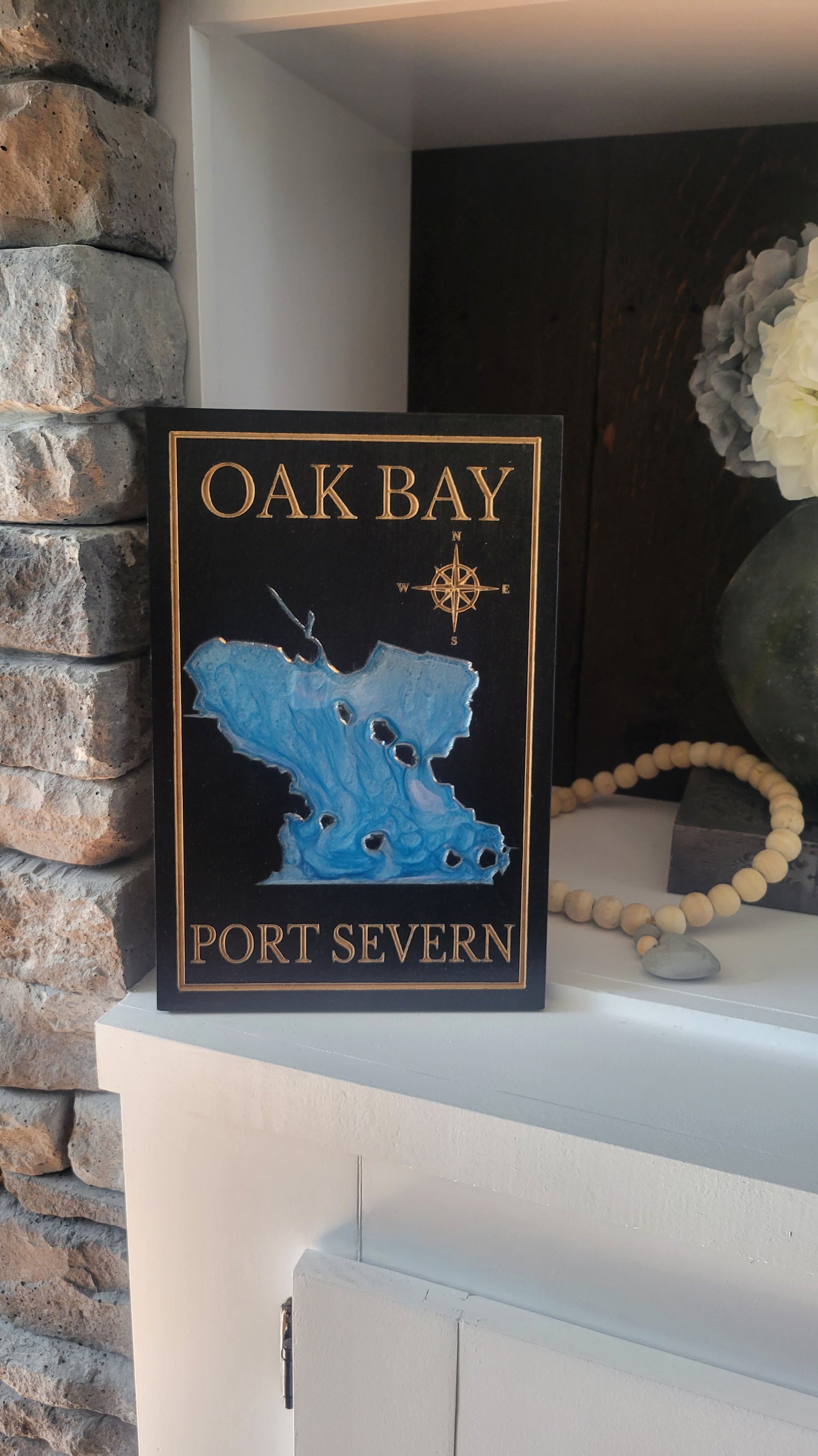 Engraved Mini Lake Signs - 8x12"