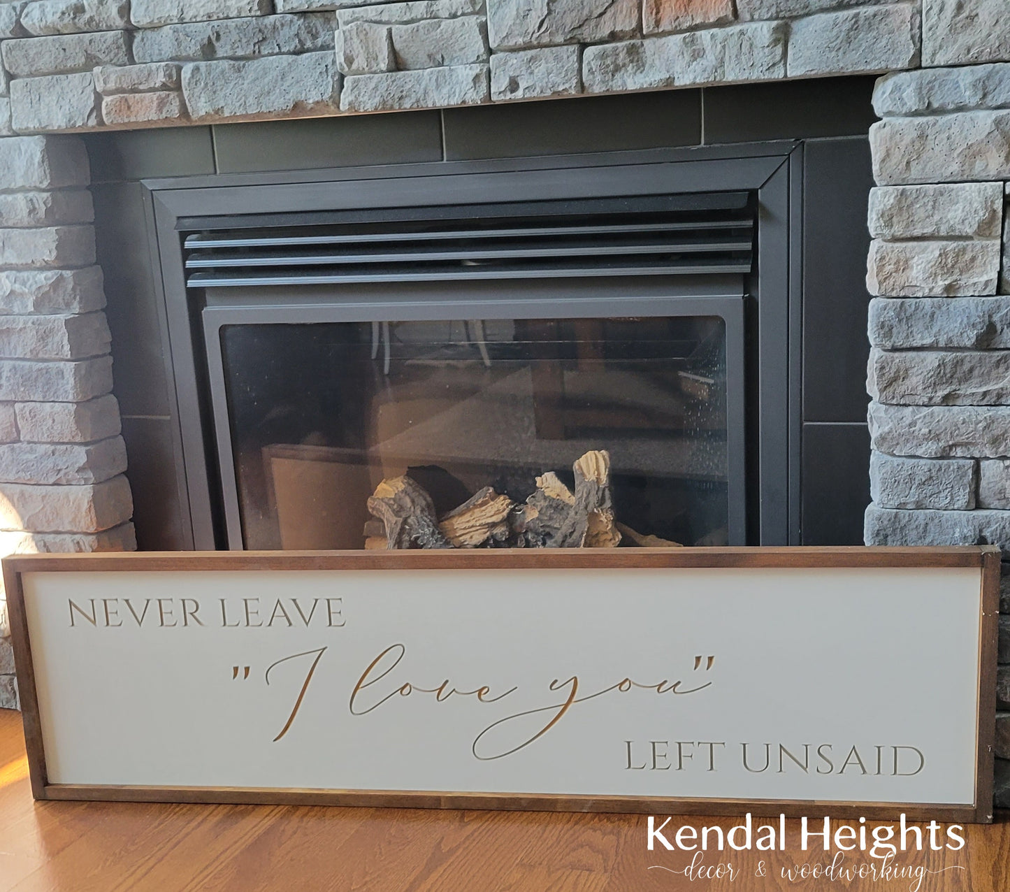 Oversized Quote Sign