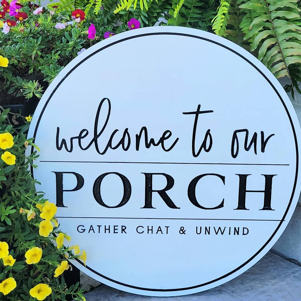 Custom Engraved "Welcome" Home Signs