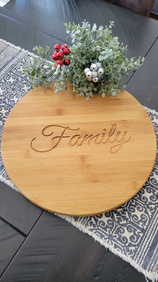 Bamboo Lazy Susan