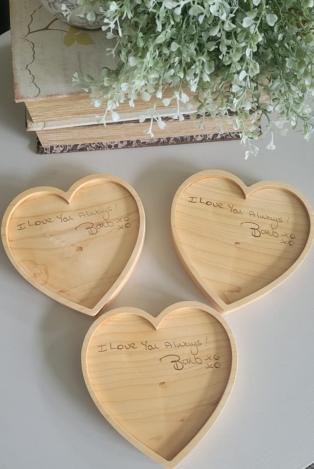 Solid Maple Mini Trays