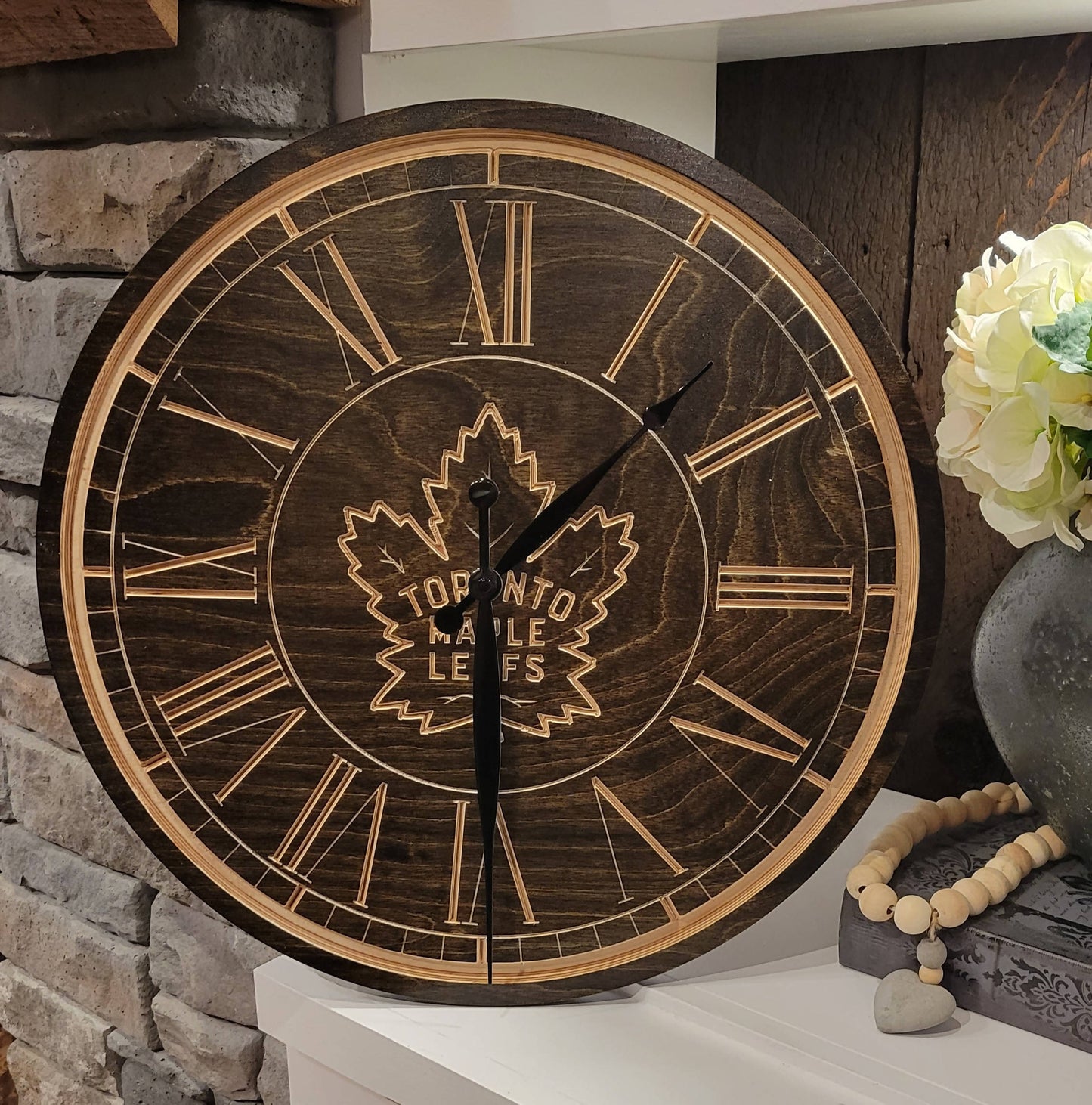 Custom Engraved Sports Clock