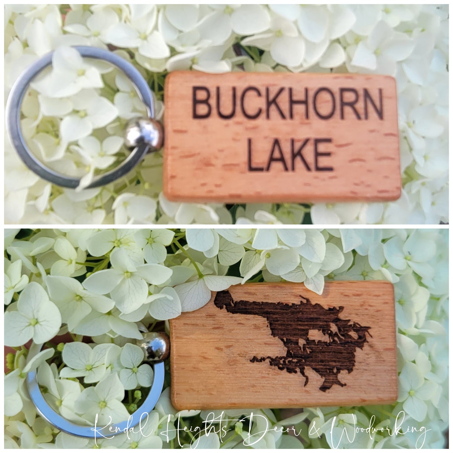 Birch Lasered Etched Keychains