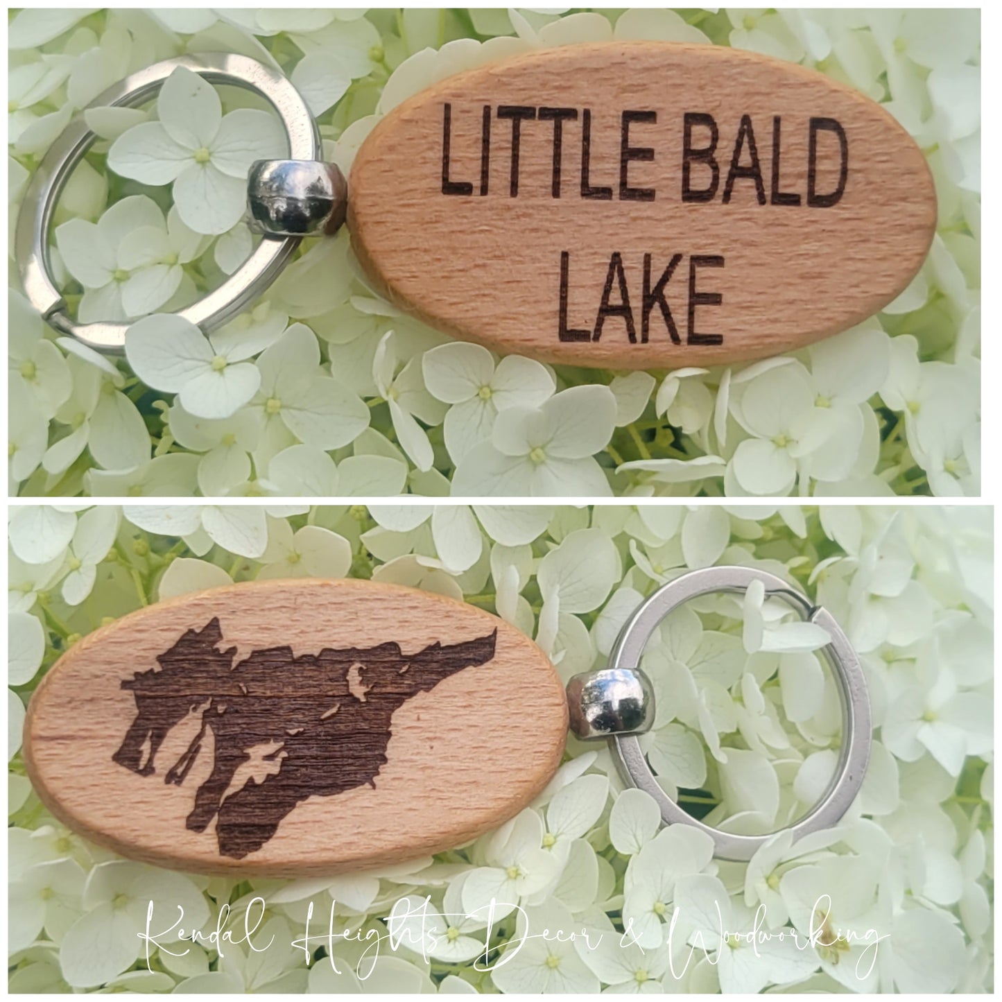 Birch Lasered Etched Keychains