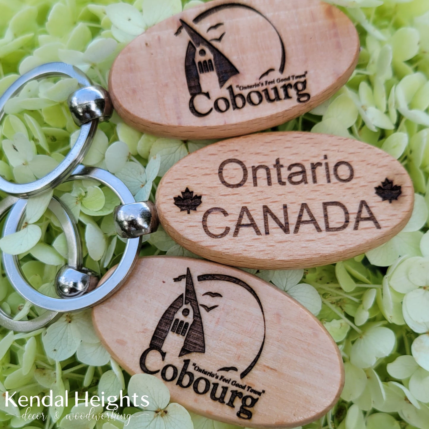 Birch Lasered Etched Keychains
