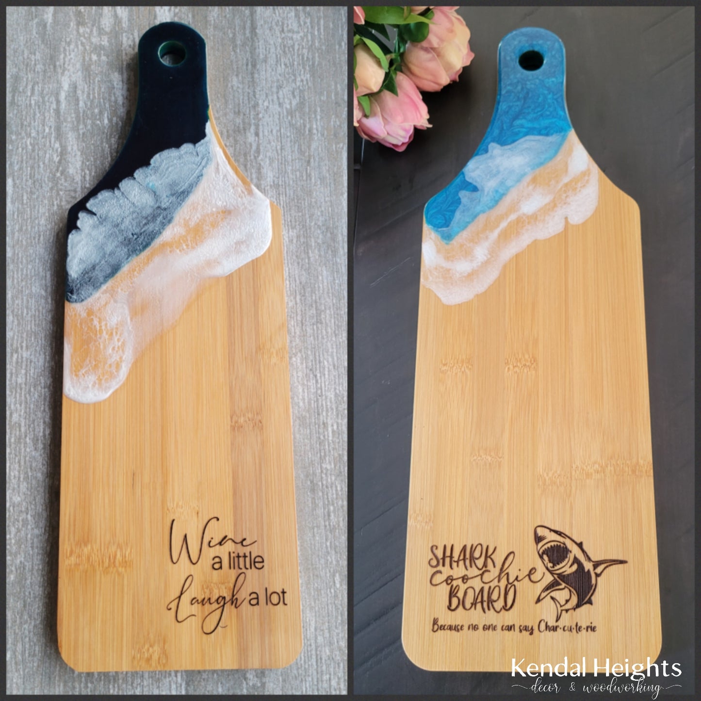 Epoxy Bamboo Cutting Board
