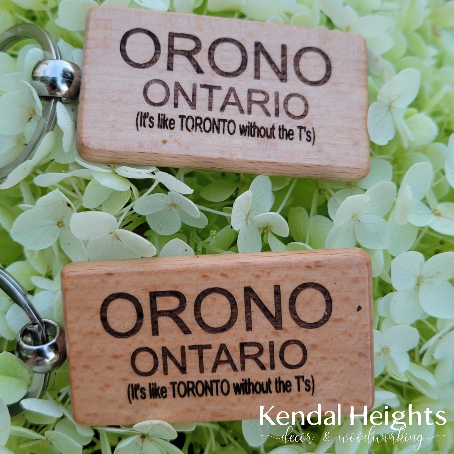Birch Lasered Etched Keychains