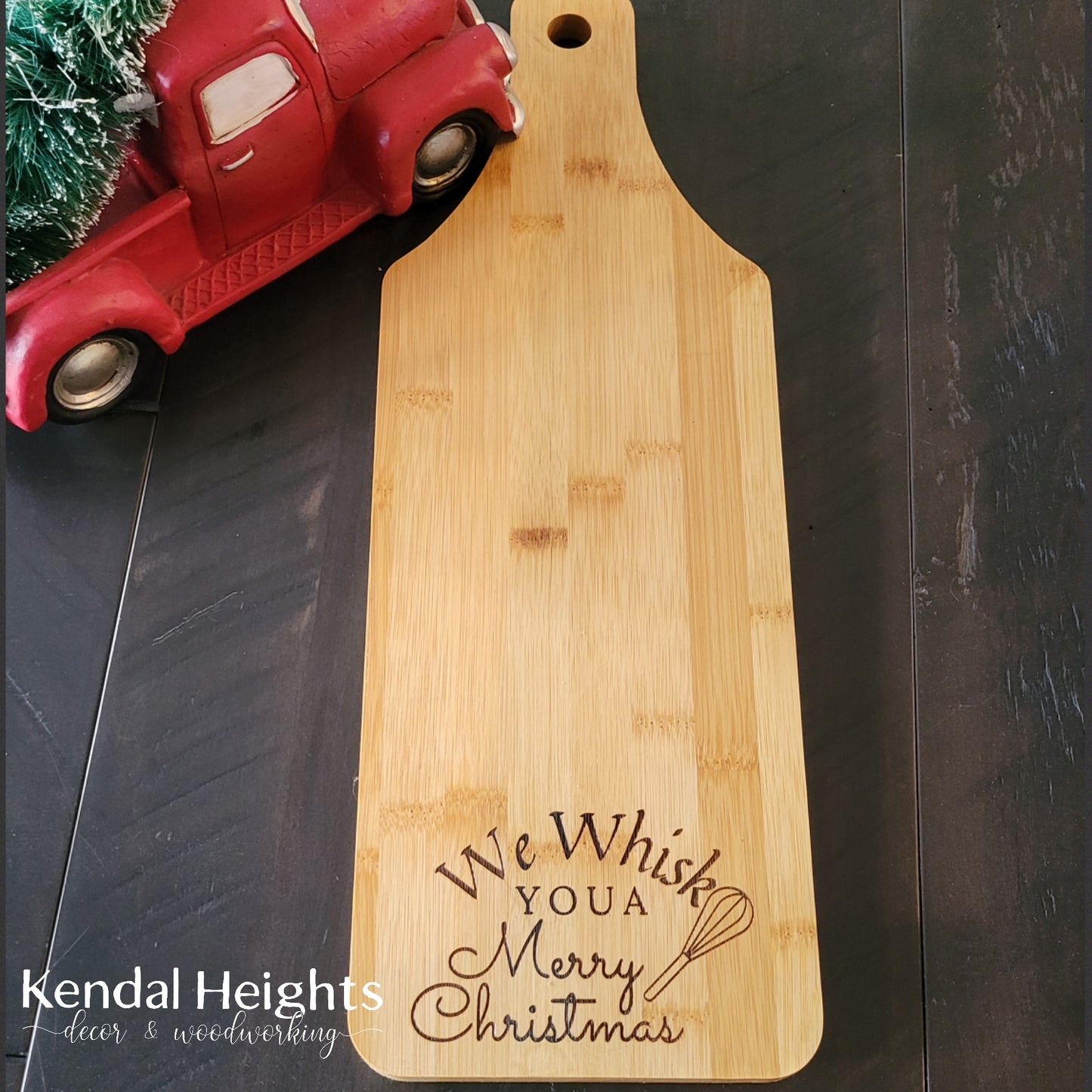 Bamboo Paddle Cutting / Charcuterie Board