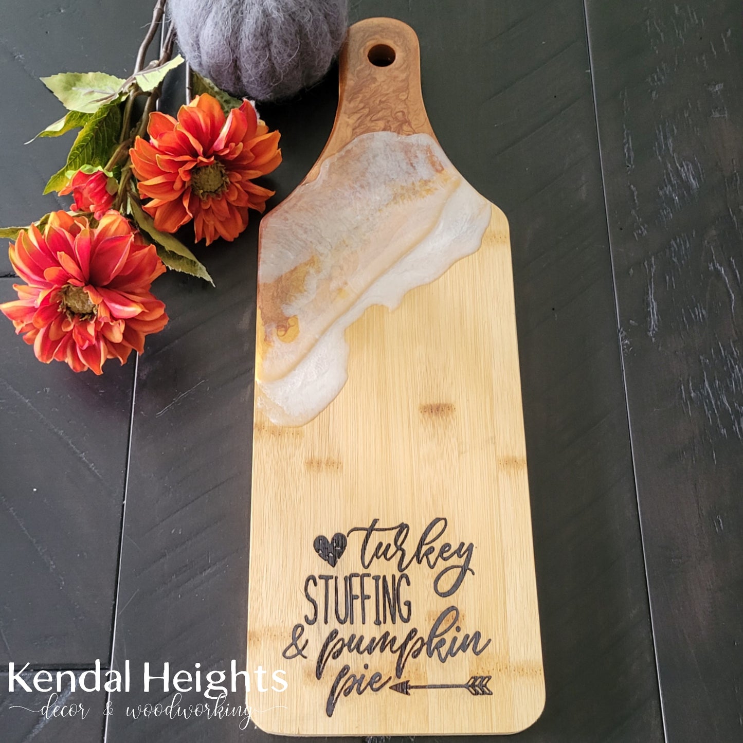 Epoxy Bamboo Cutting Board