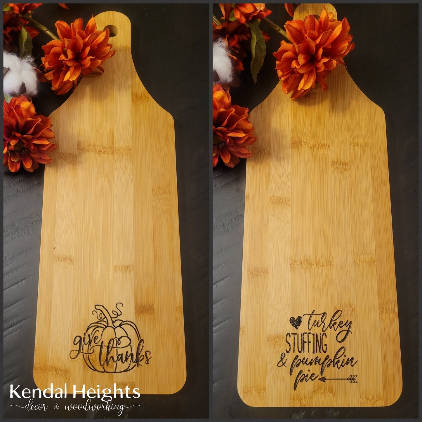 Bamboo Paddle Cutting / Charcuterie Board