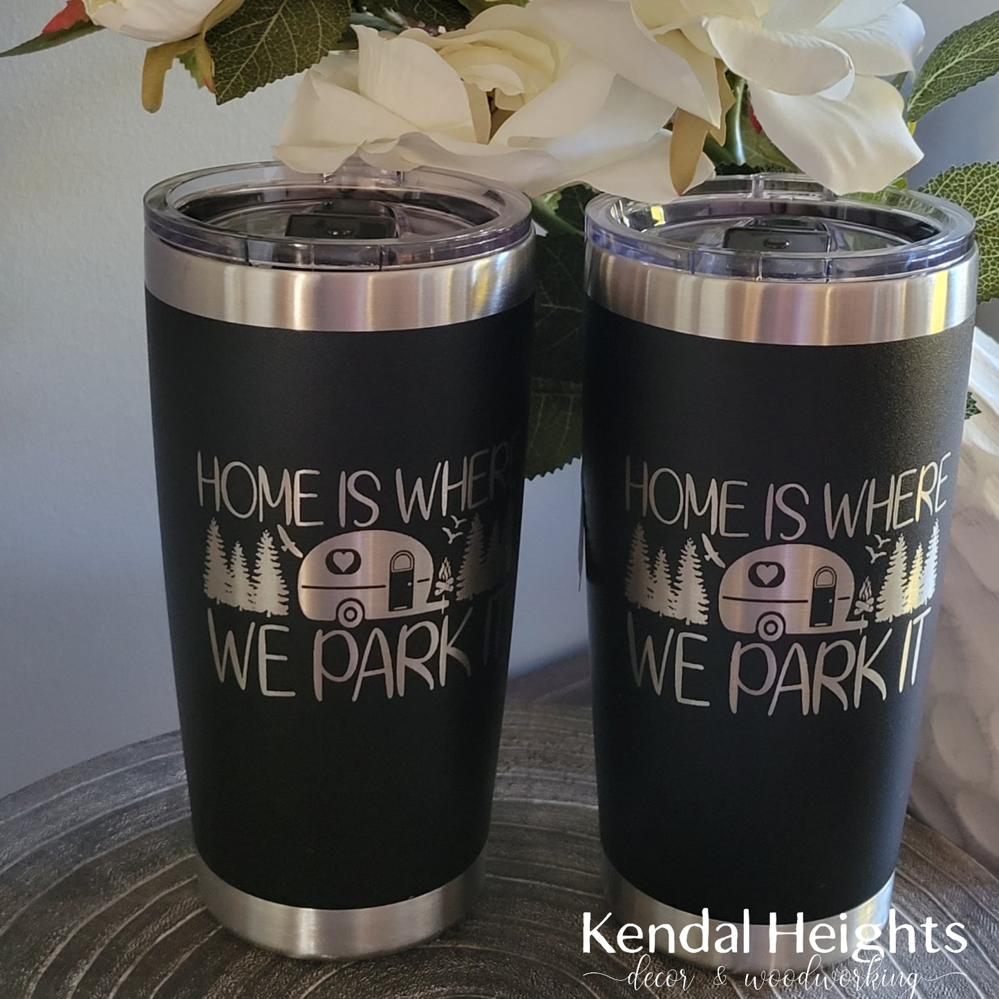 Generic Stainless Steel Etched Tumblers