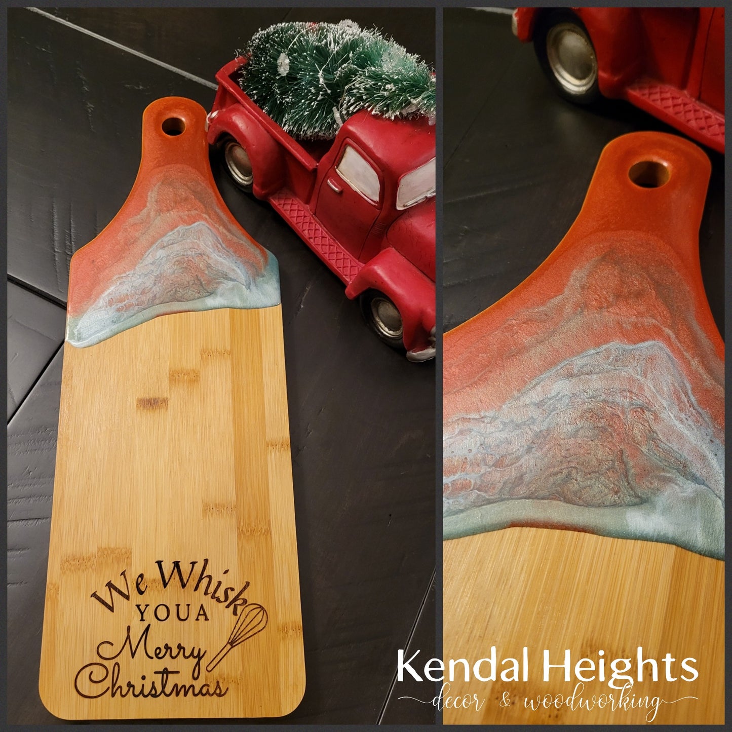 Epoxy Bamboo Cutting Board