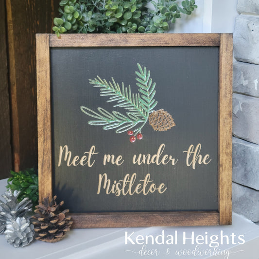 Meet me under the Mistletoe