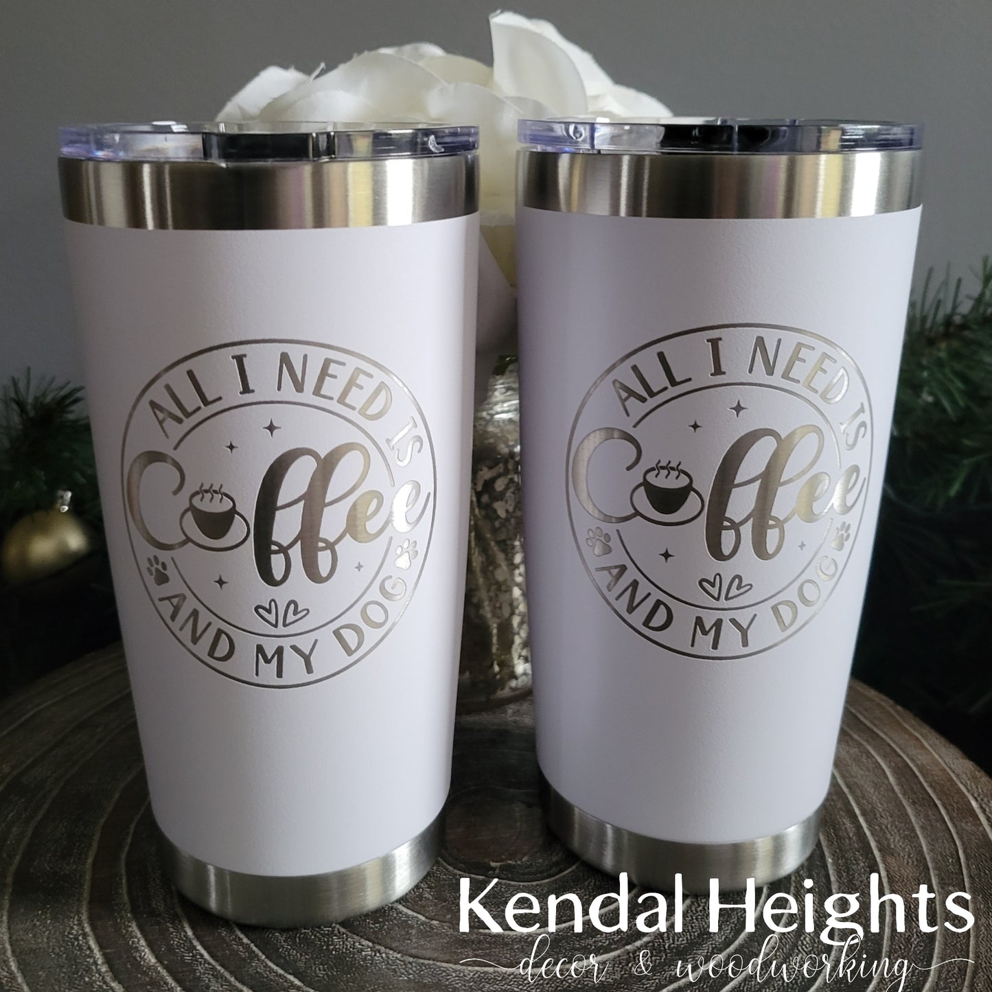 Generic Stainless Steel Etched Tumblers