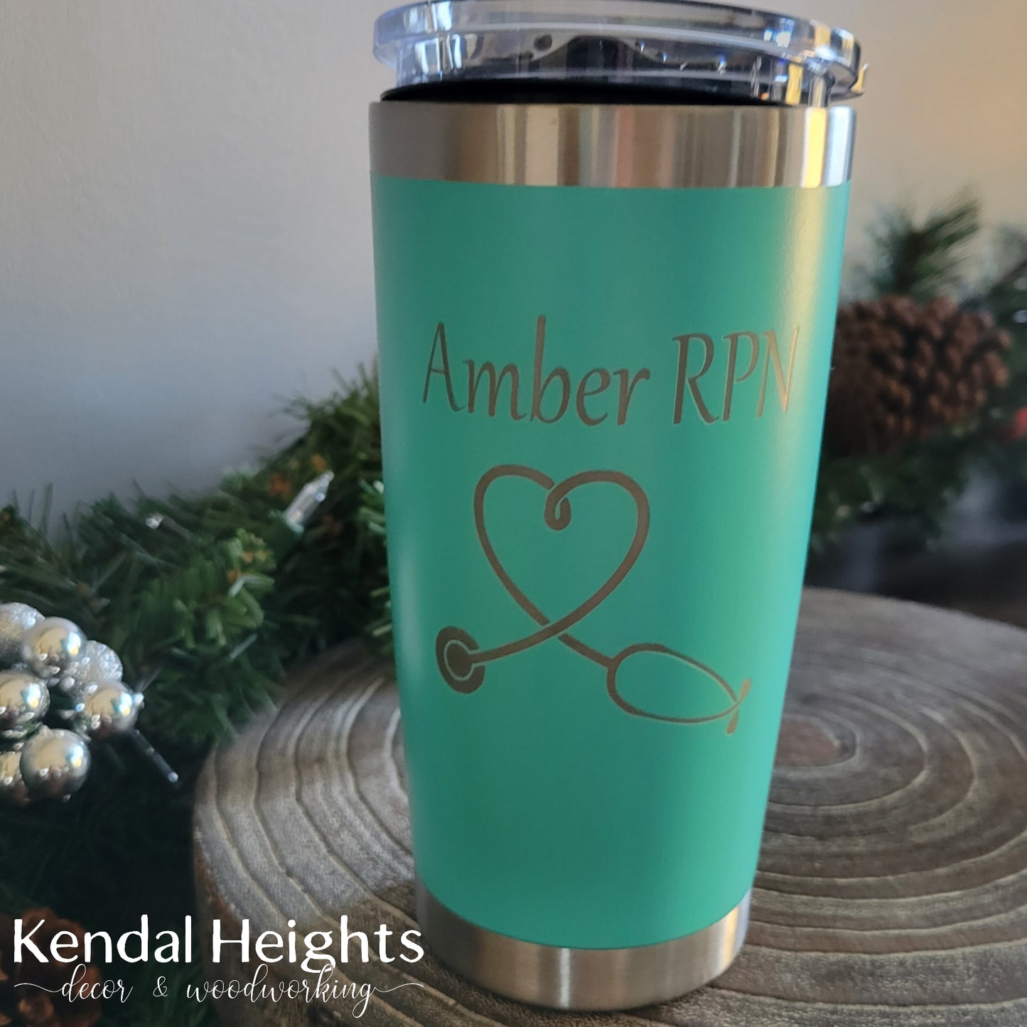 Generic Stainless Steel Etched Tumblers