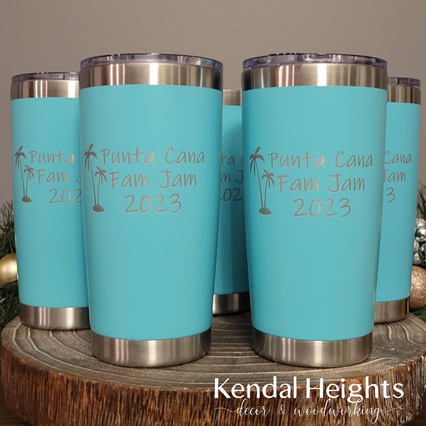 Generic Stainless Steel Etched Tumblers