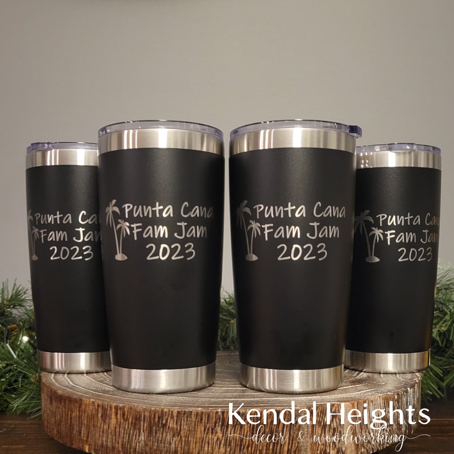 Generic Stainless Steel Etched Tumblers