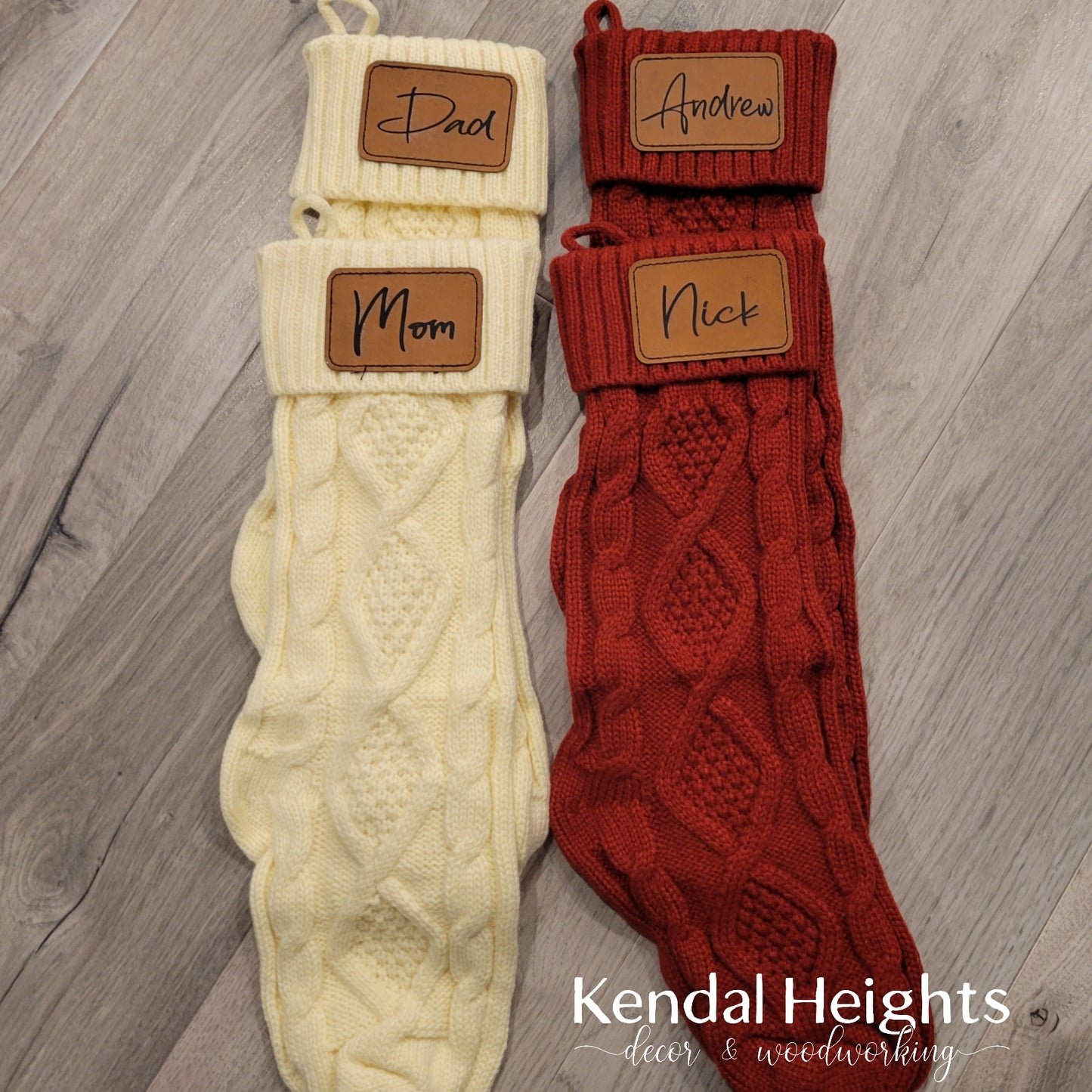 Knit Christmas Stockings