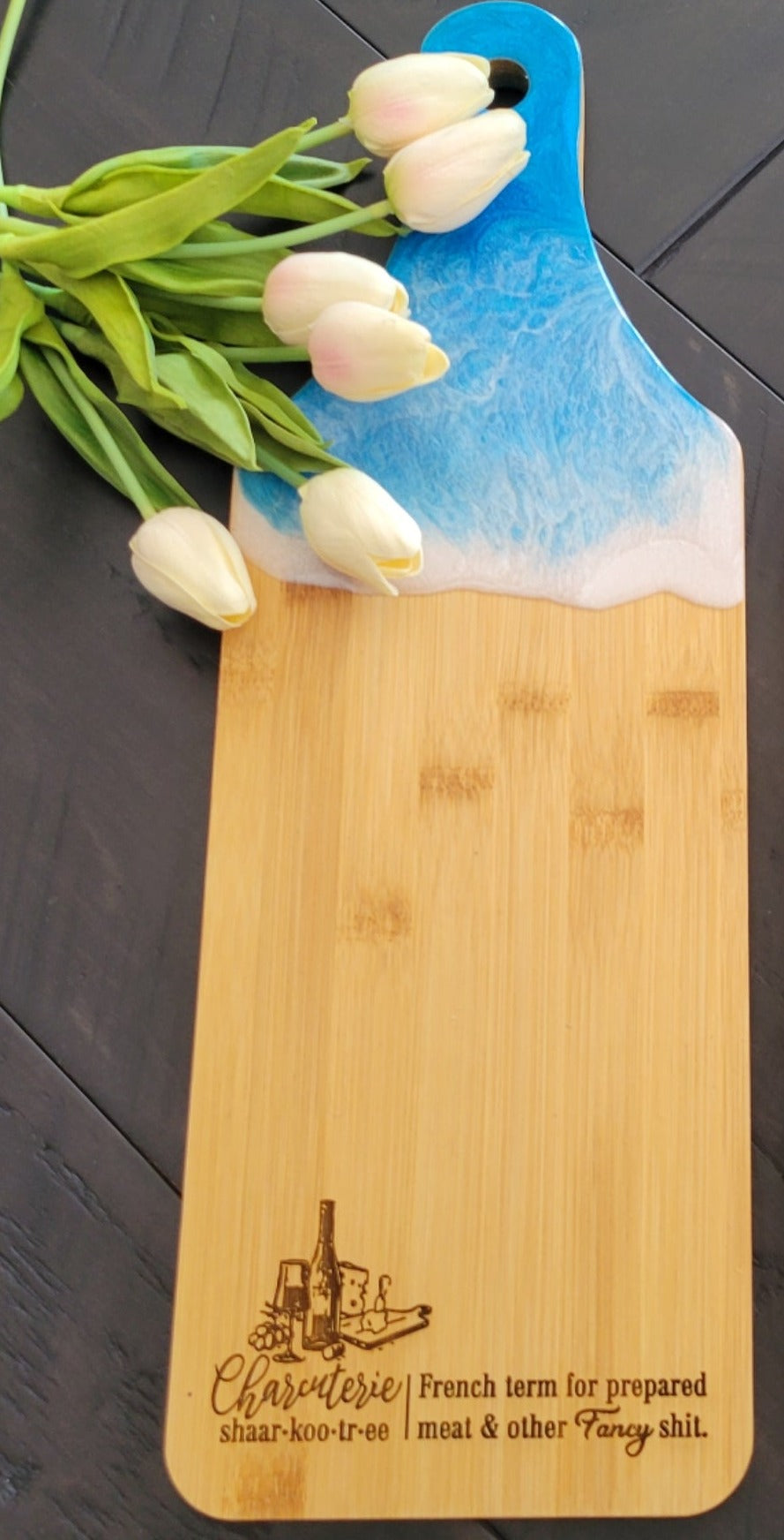 Epoxy Bamboo Cutting Board