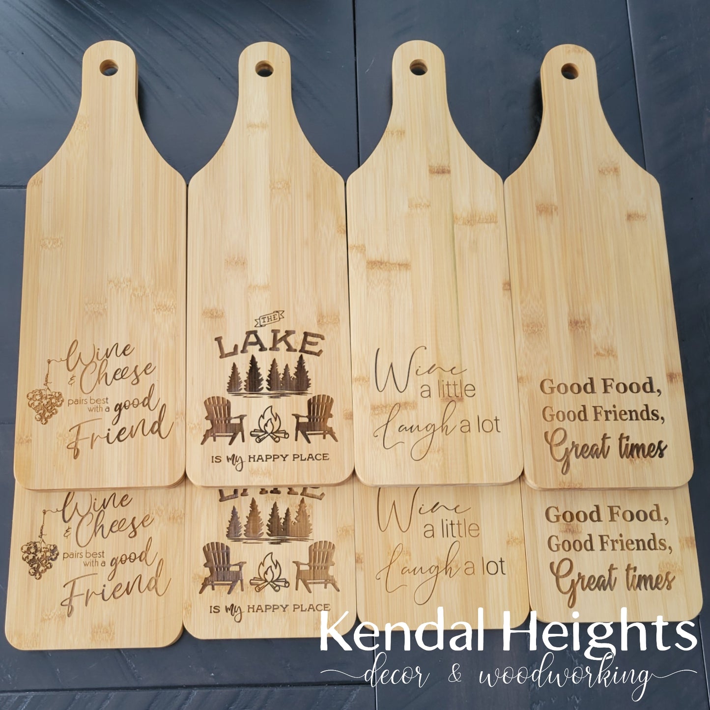 Bamboo Paddle Cutting / Charcuterie Board