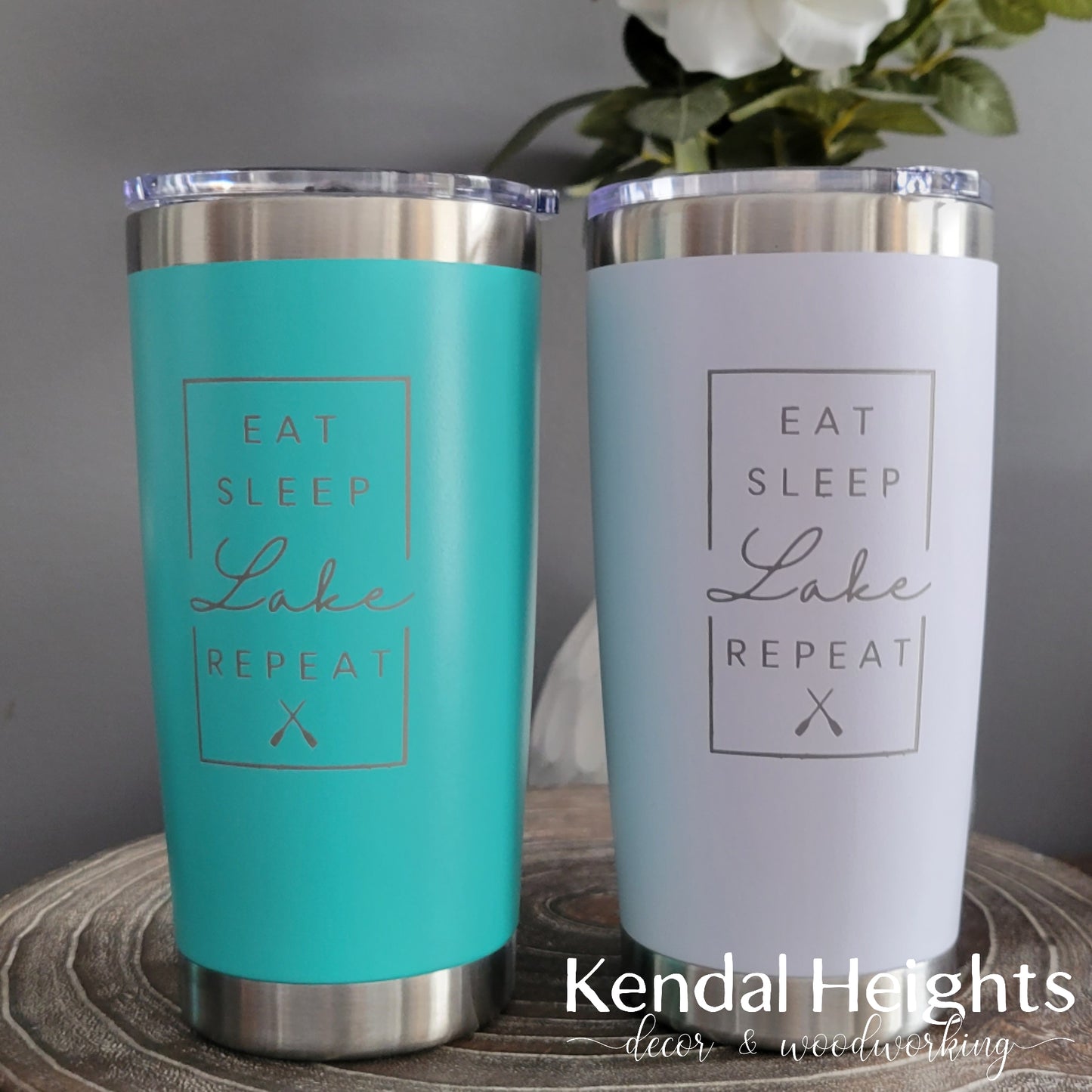 Generic Stainless Steel Etched Tumblers