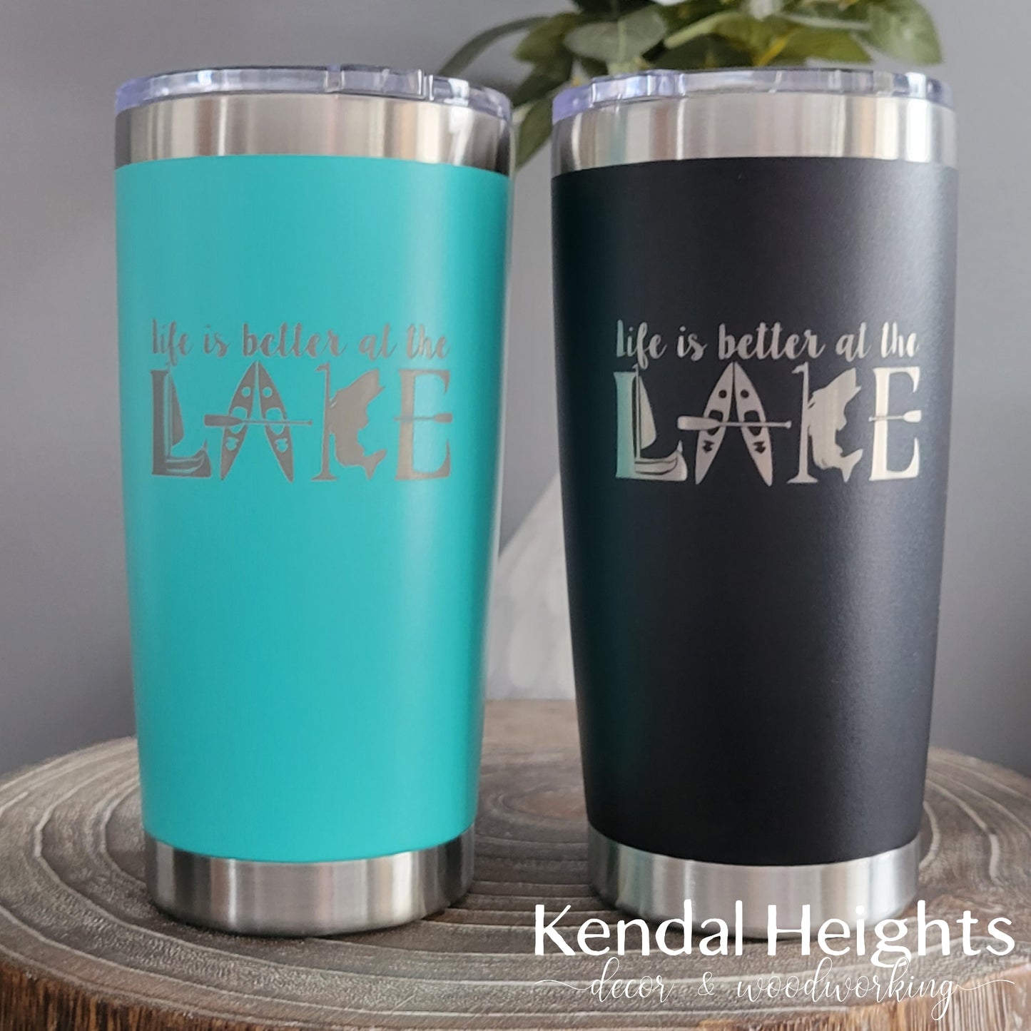 Generic Stainless Steel Etched Tumblers