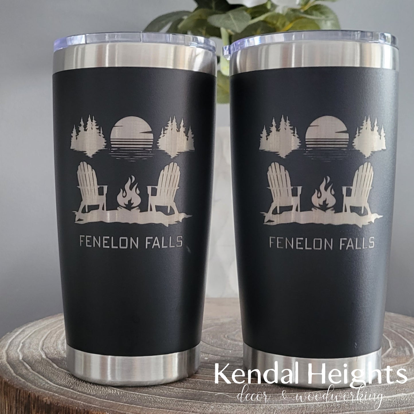 Generic Stainless Steel Etched Tumblers