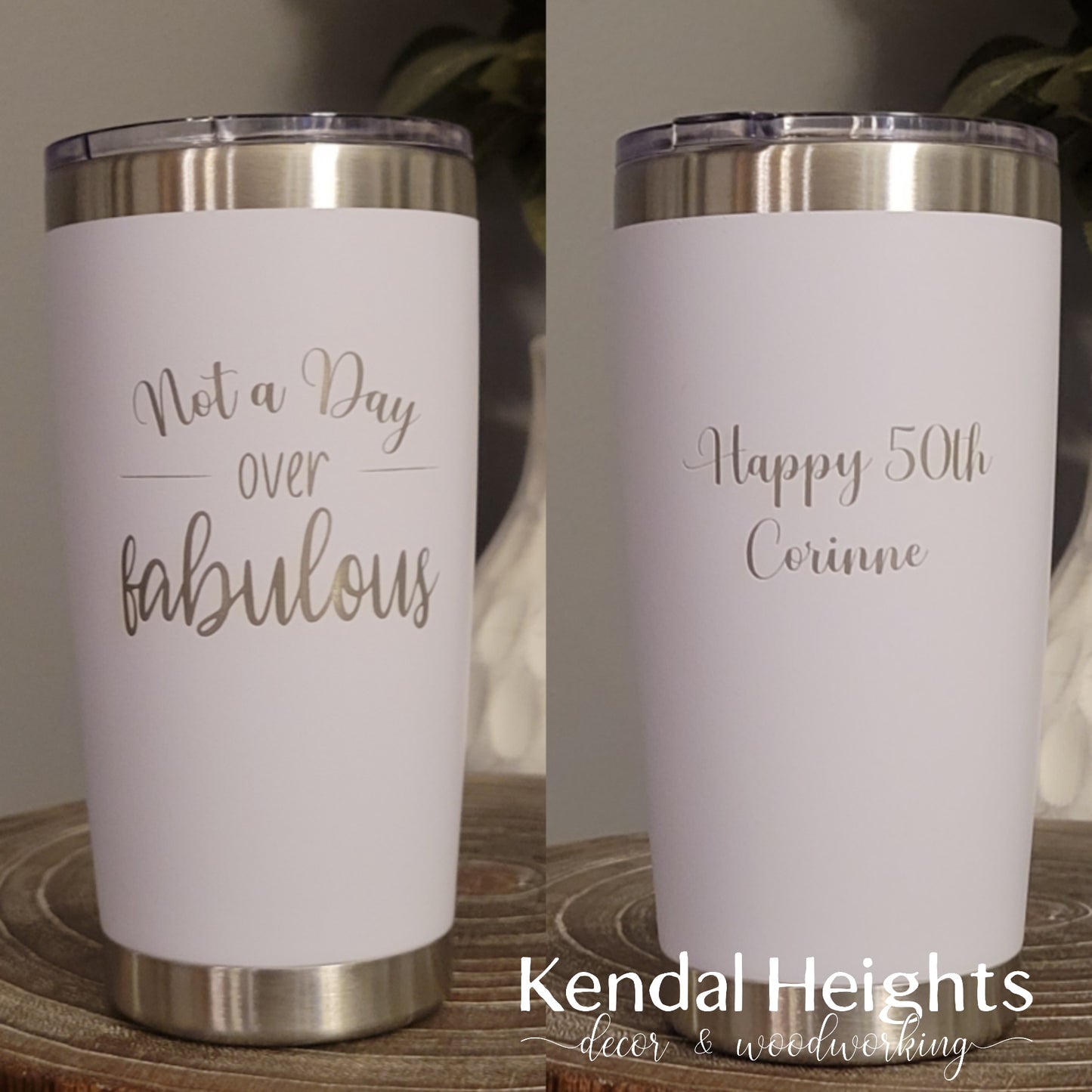 Generic Stainless Steel Etched Tumblers