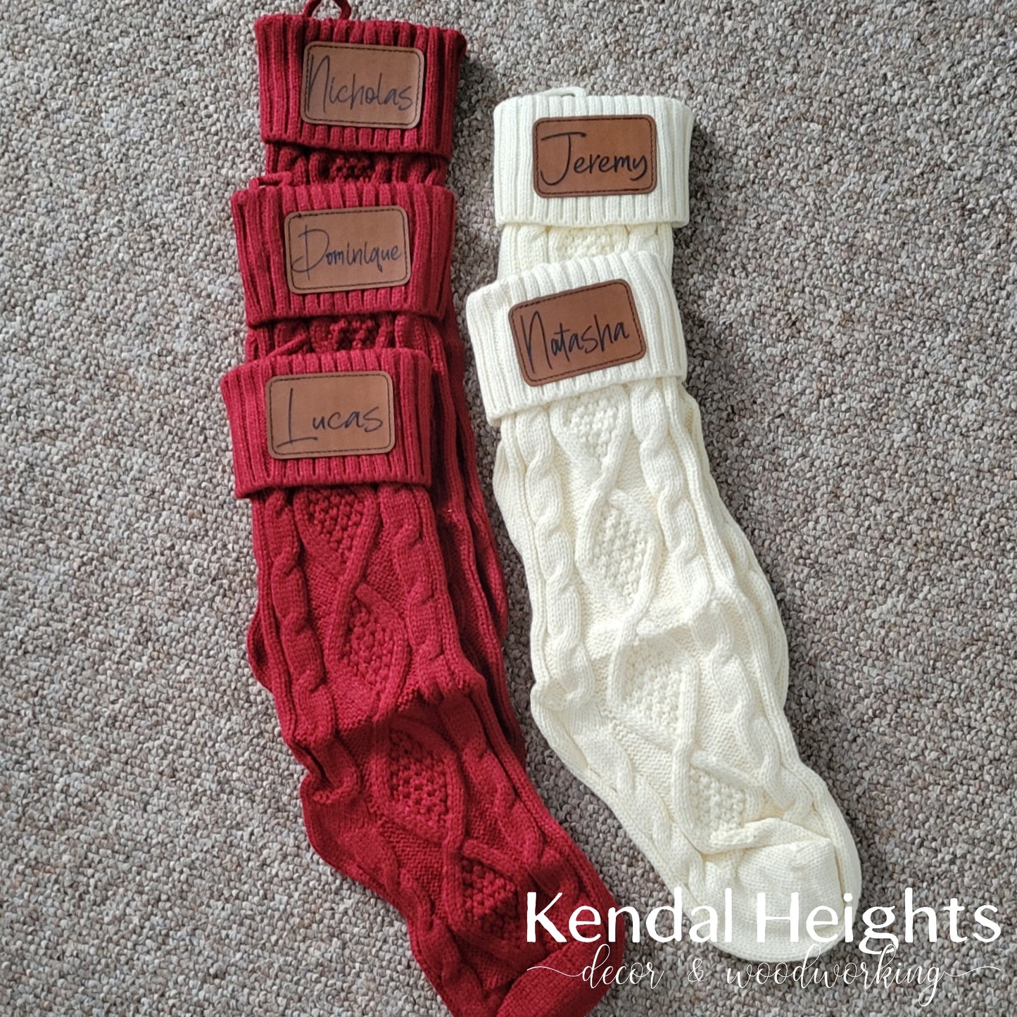 Knit Christmas Stockings