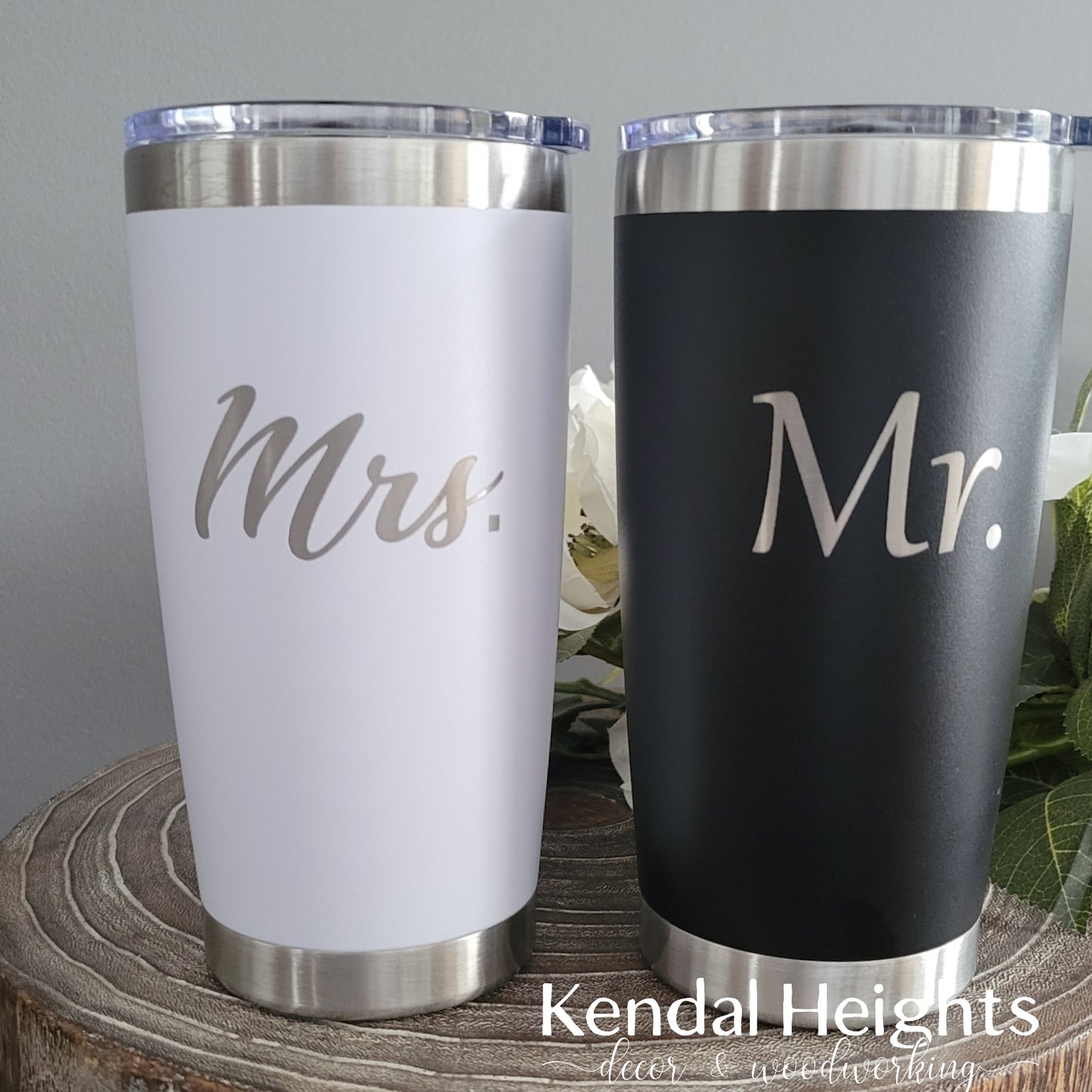 Generic Stainless Steel Etched Tumblers