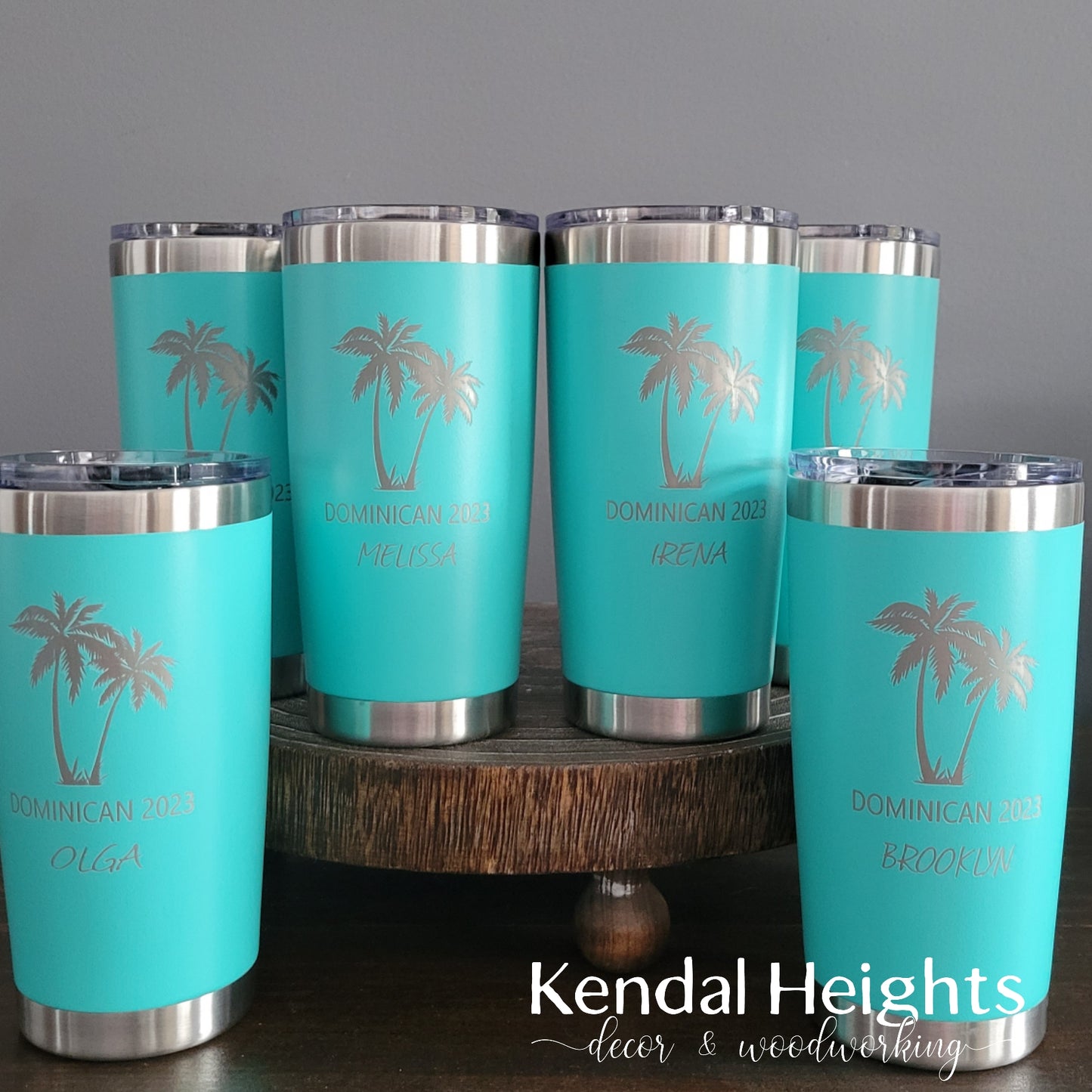 Generic Stainless Steel Etched Tumblers