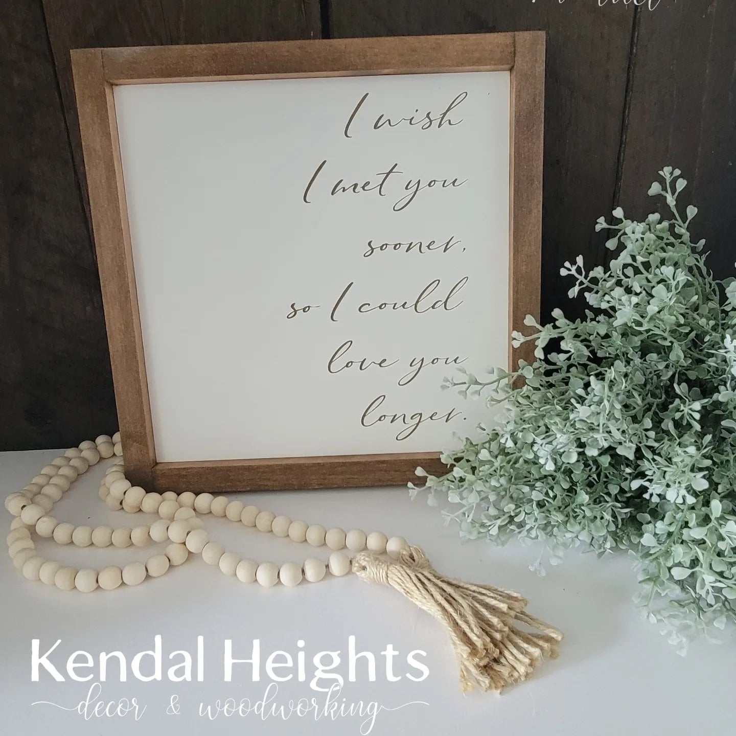 Farmhouse Wooden Beads
