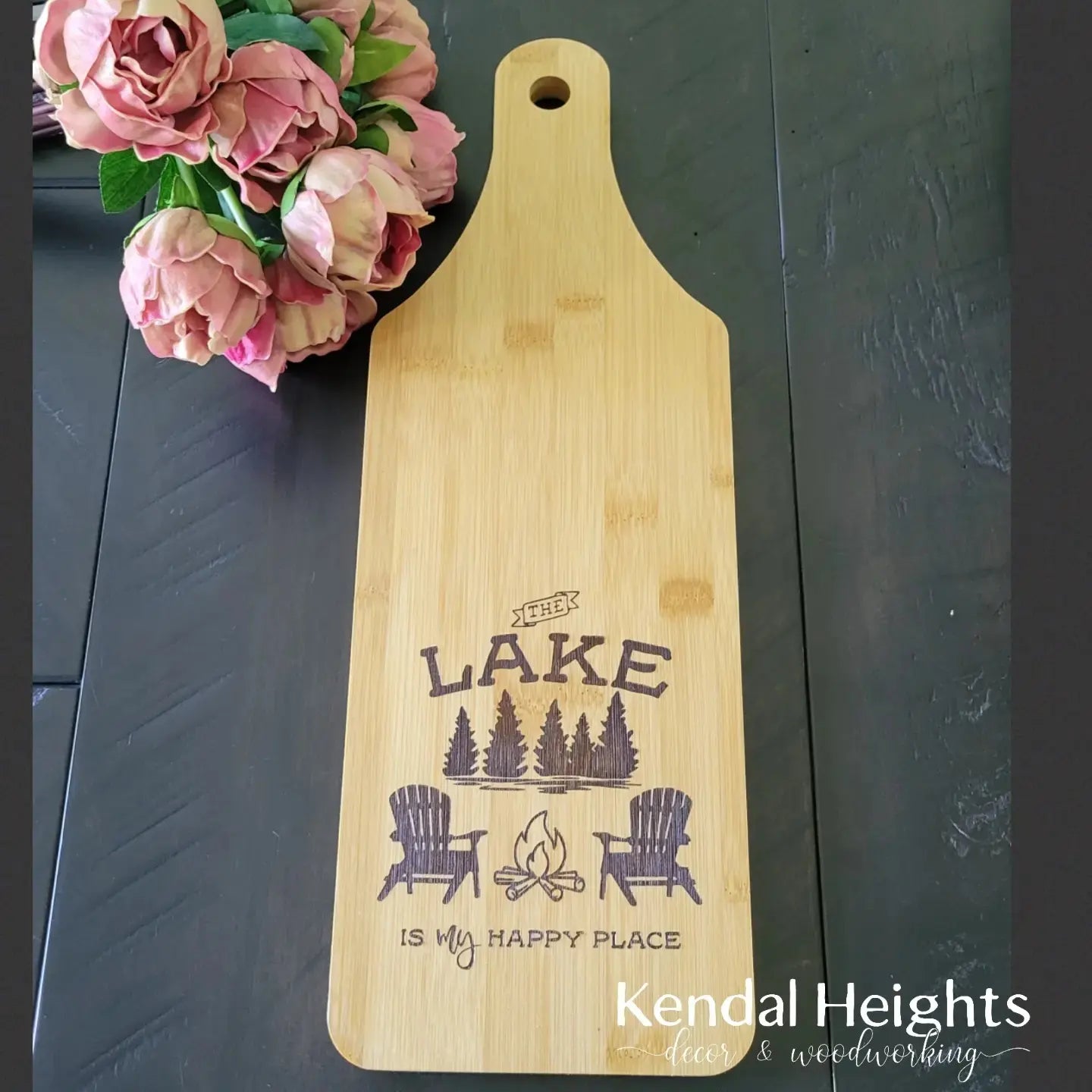 Bamboo Paddle Cutting / Charcuterie Board