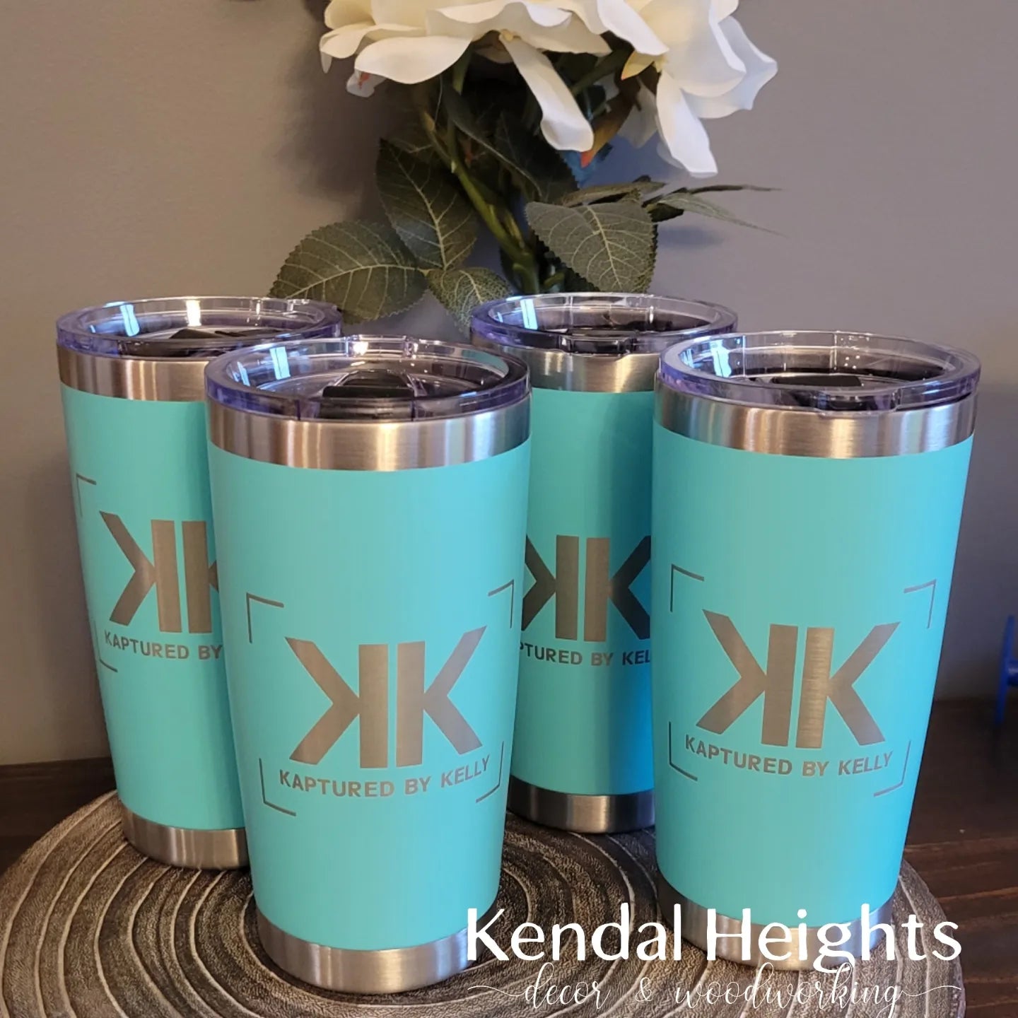 Generic Stainless Steel Etched Tumblers