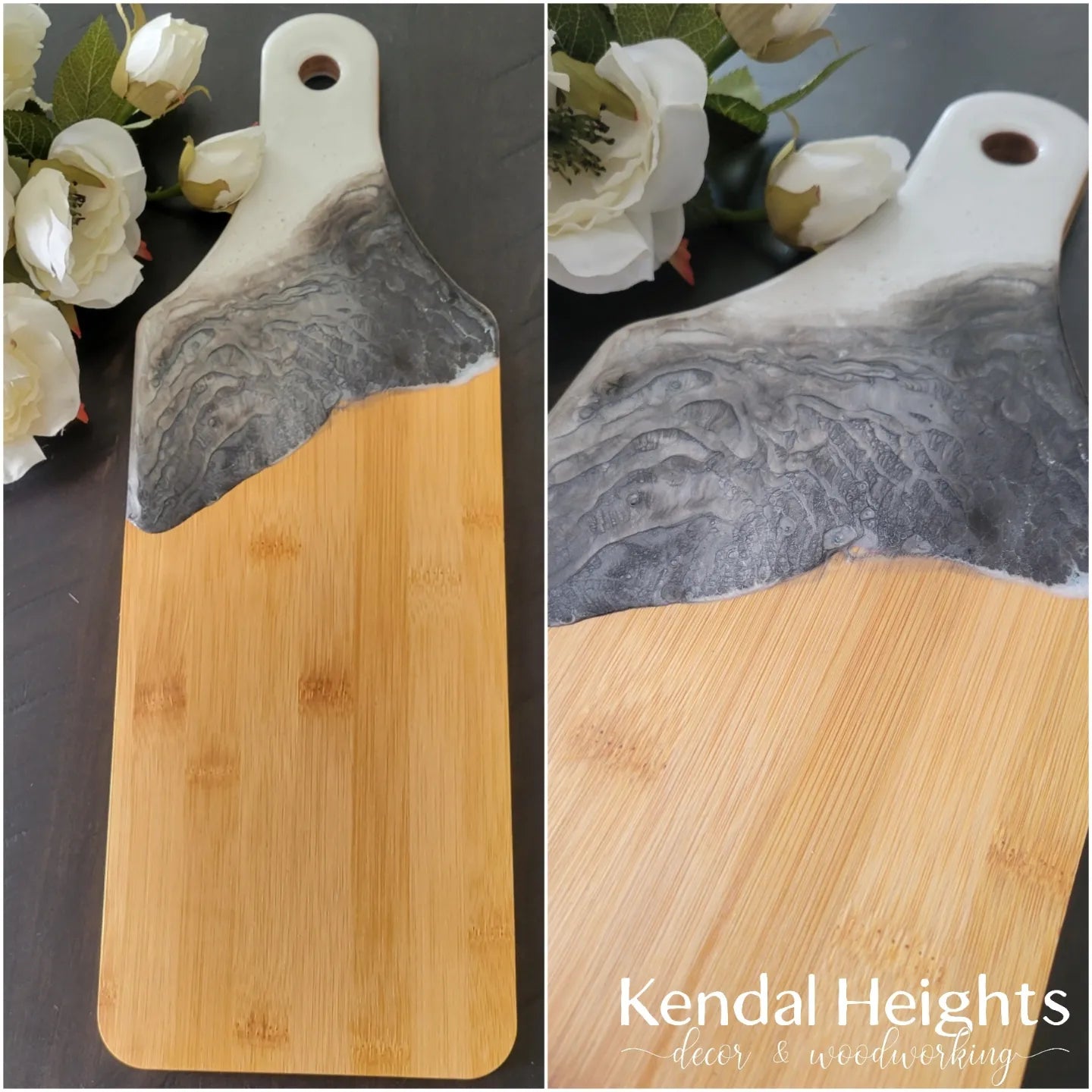 Epoxy Bamboo Cutting Board