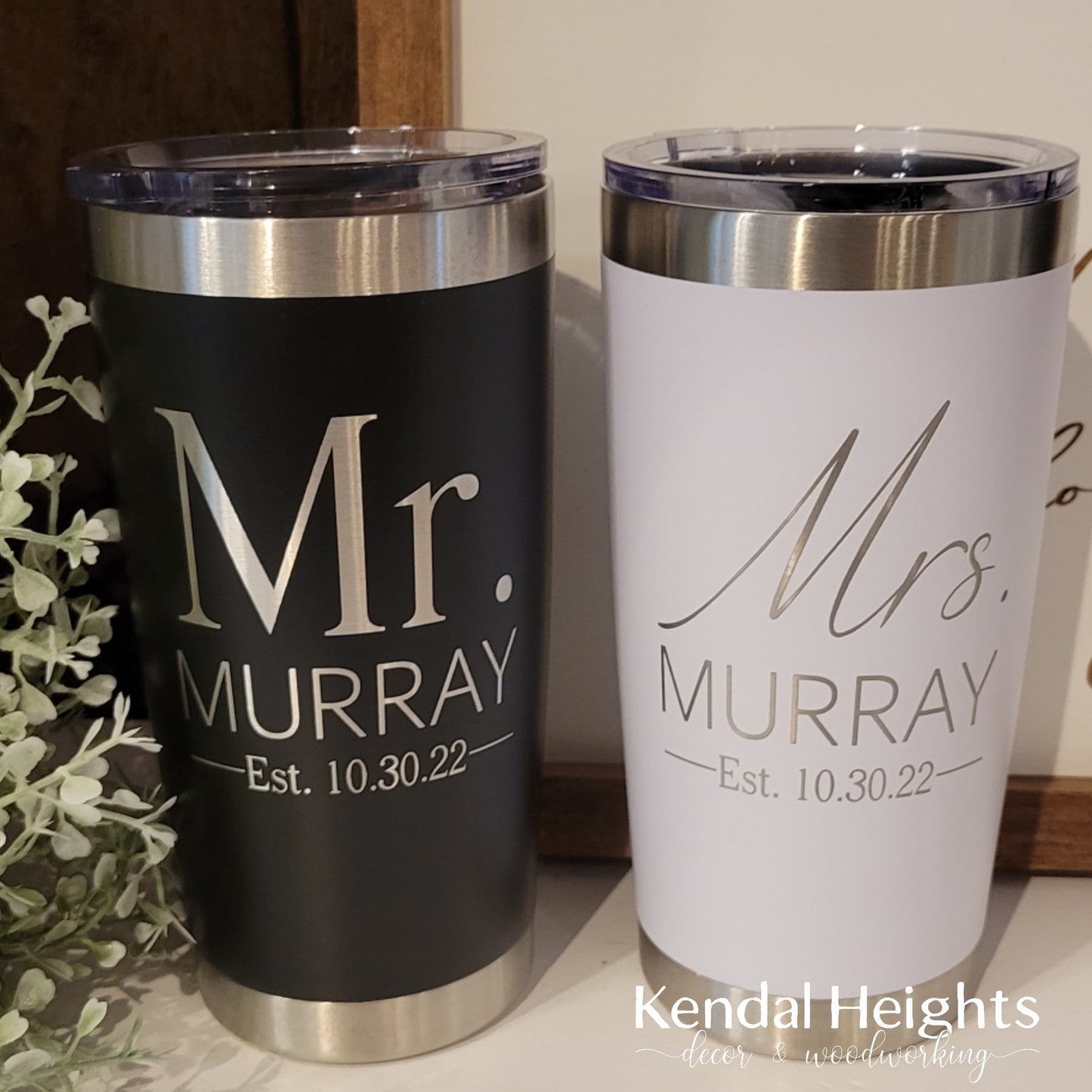 Bride & Groom / Bridal Party Tumblers
