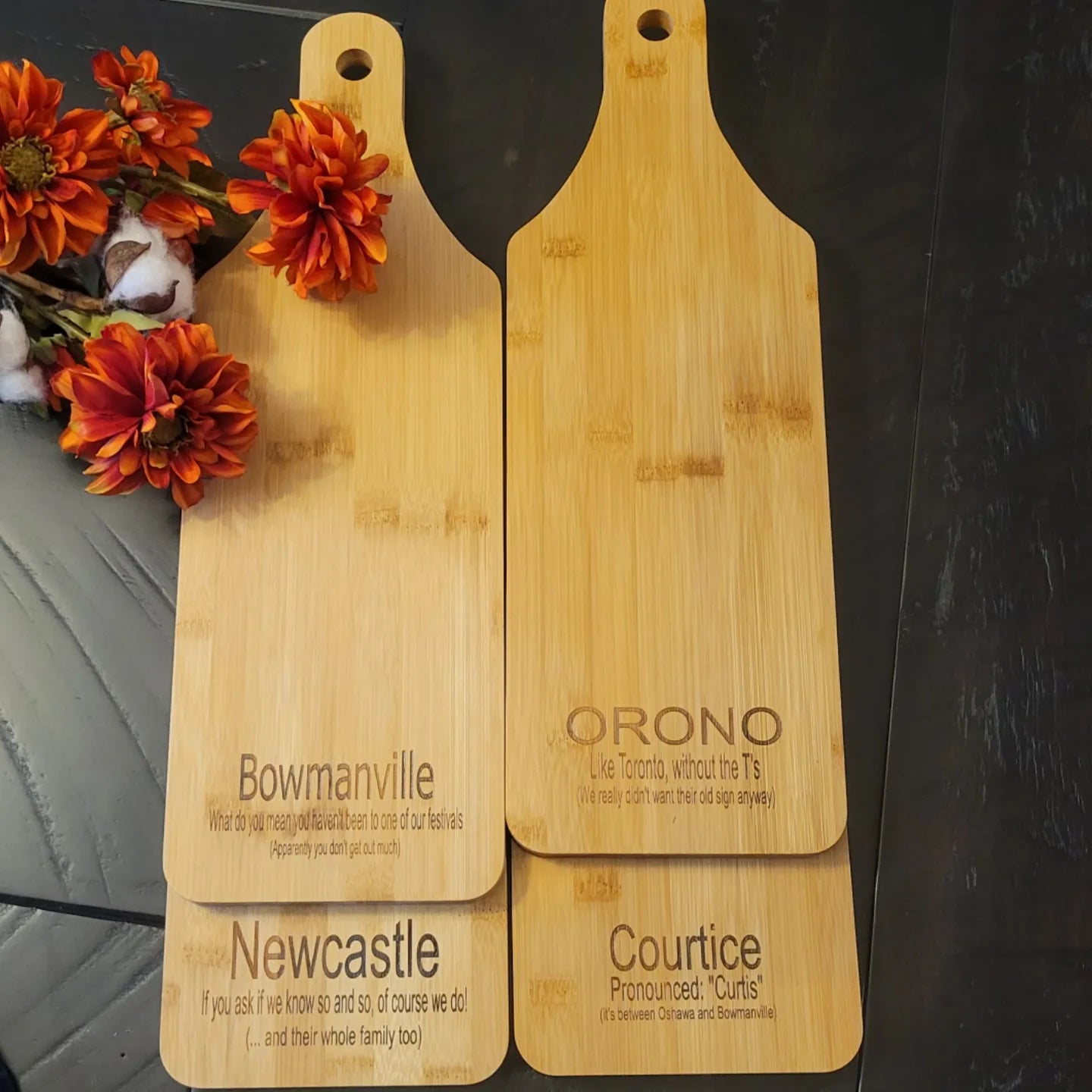 Bamboo Paddle Cutting / Charcuterie Board
