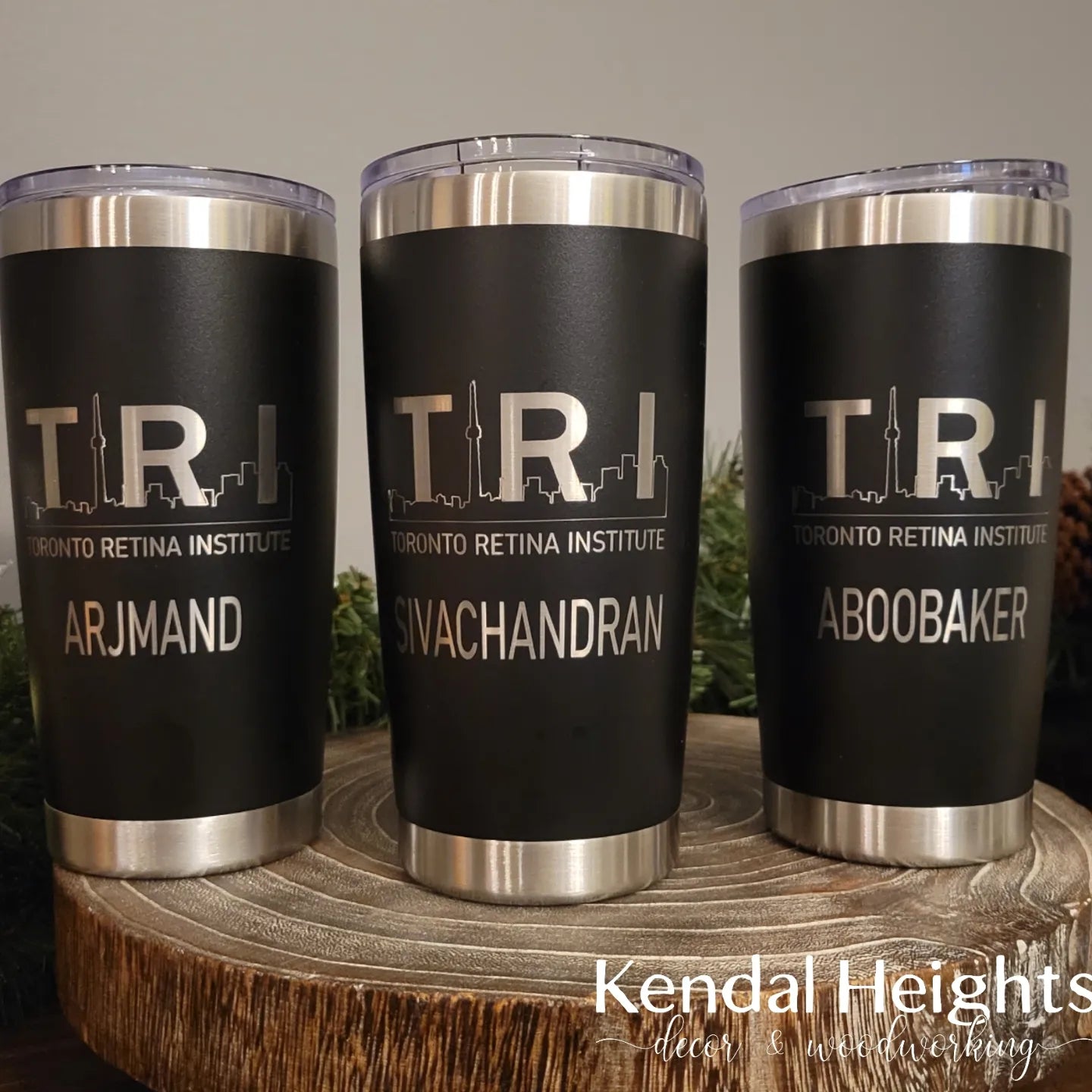 Generic Stainless Steel Etched Tumblers