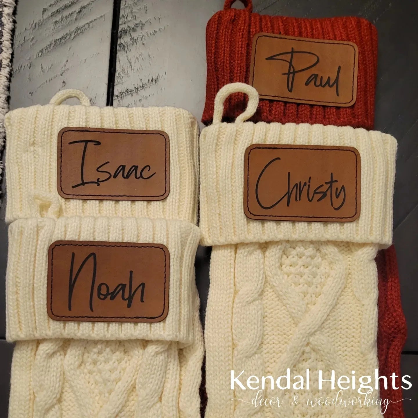 Knit Christmas Stockings