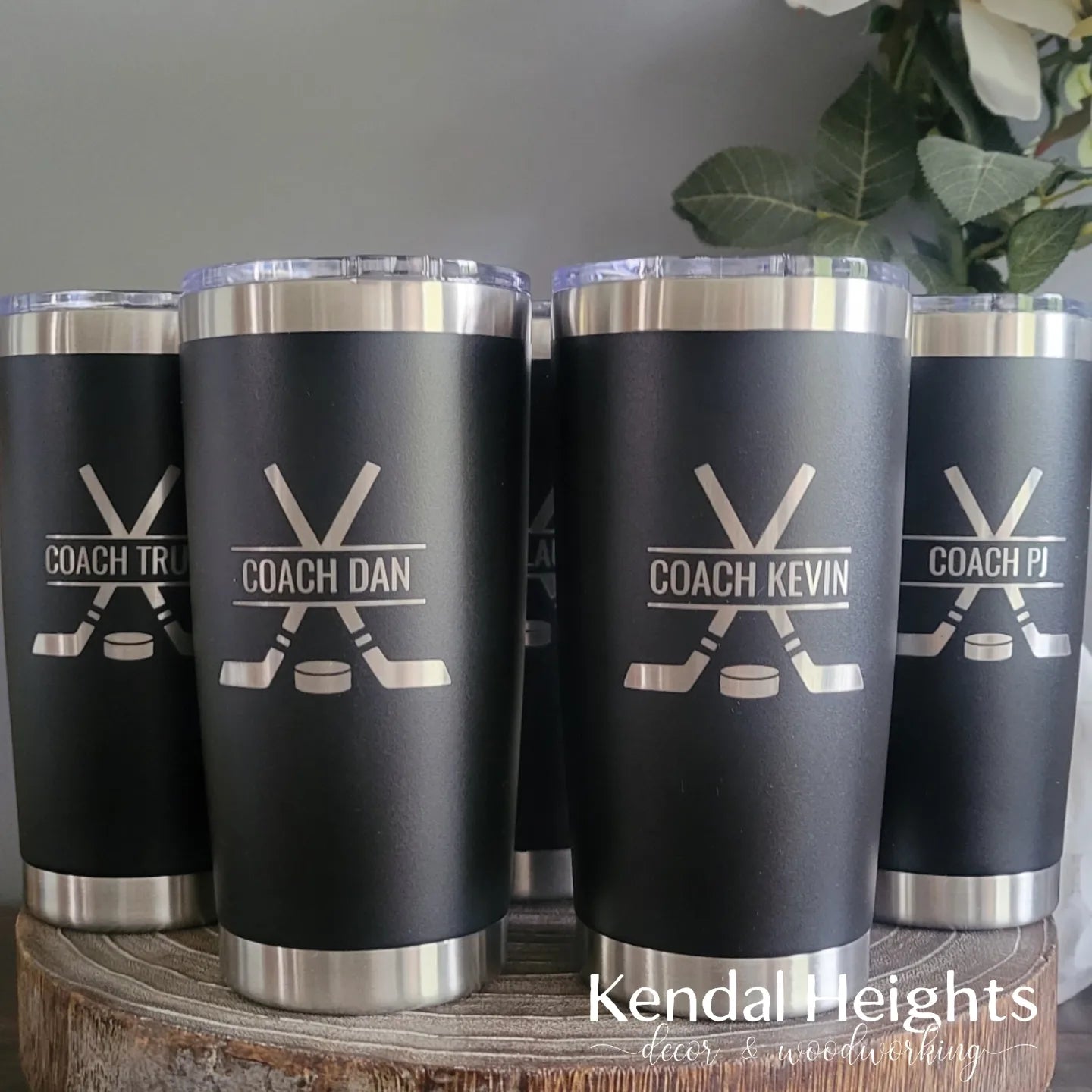Generic Stainless Steel Etched Tumblers